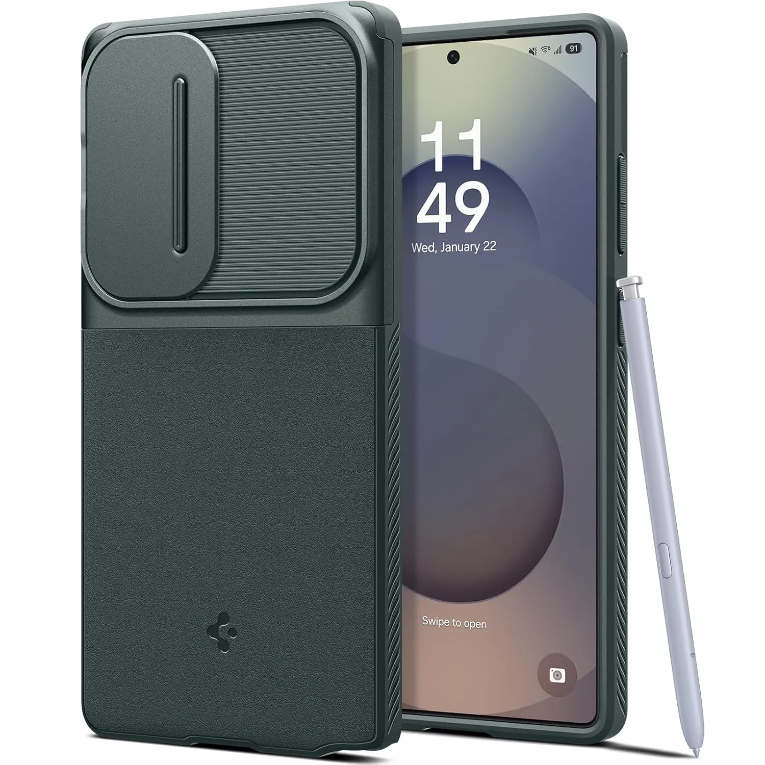 Spigen Optik Armor for Samsung Galaxy S25 Ultra Case, Galaxy S25 Ultra Back Cover